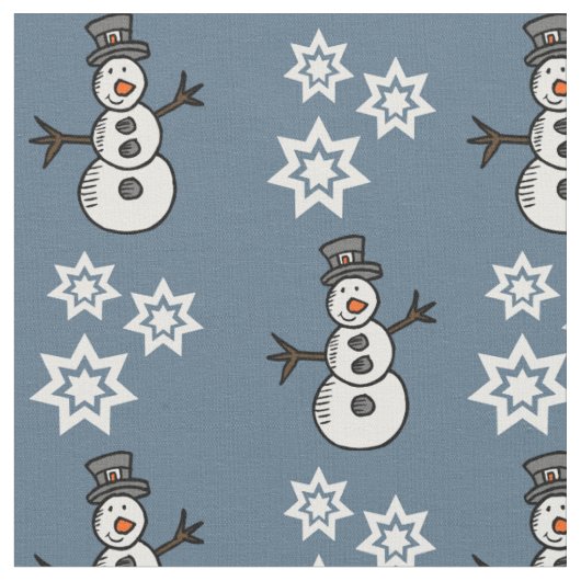 Snowman Stof (Close Up)