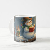  “Snowman Storytime Mug – Woodland Christmas Magic (Devant gauche)