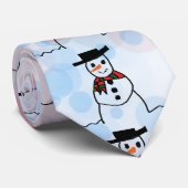 Snowman Stropdas (Opgerold)