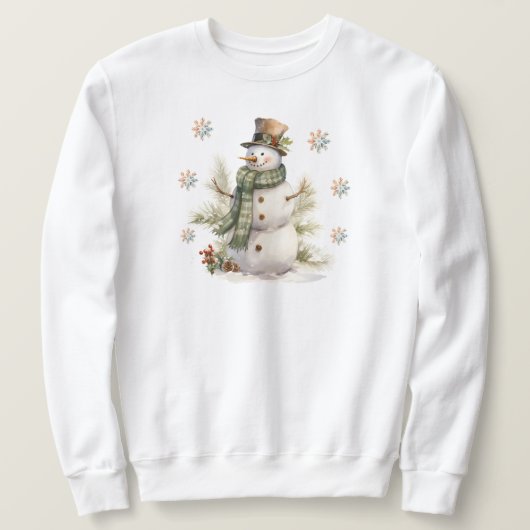 Snowman Sweatshirt (Design voorkant)
