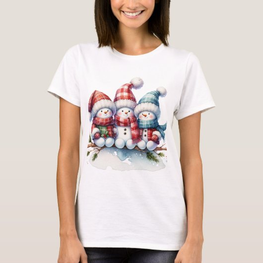 Snowman T-shirt (Voorkant)