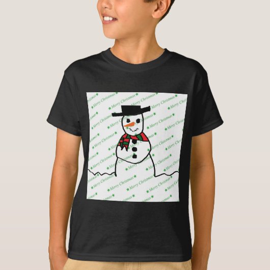 Snowman T-shirt (Voorkant)