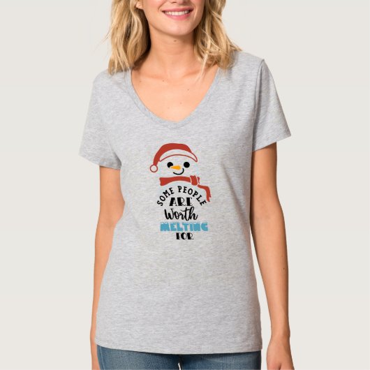 Snowman T-shirt (Voorkant)