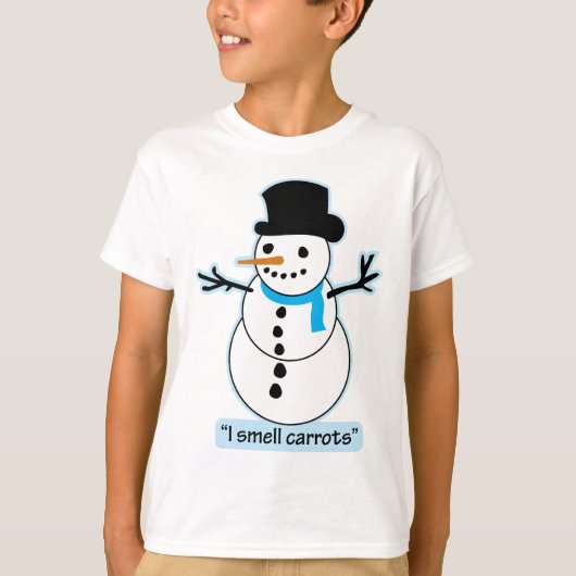 snowman t-shirt (Voorkant)
