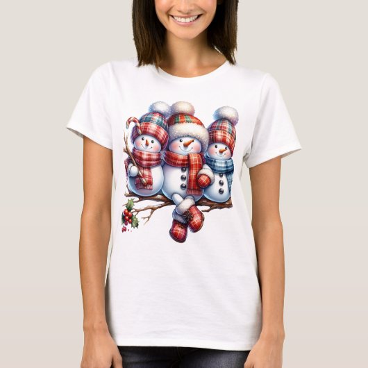 Snowman T-shirt (Voorkant)