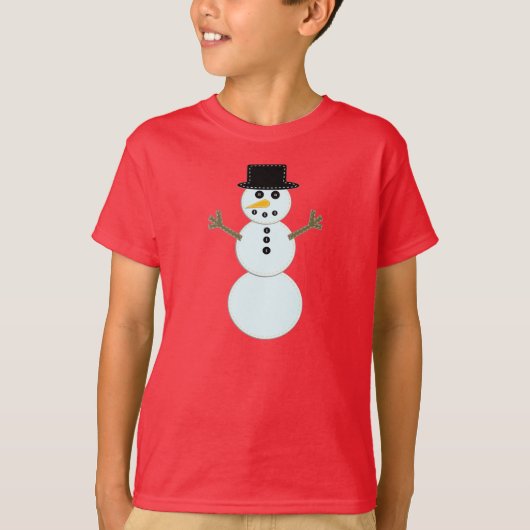 Snowman T-shirt (Voorkant)