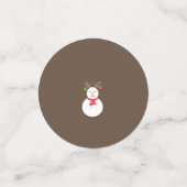 Snowman Table Confetti (Petit recto)