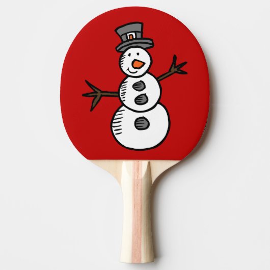 Snowman Tafeltennisbatje (Voorkant)