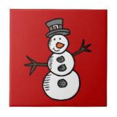 Snowman Tegeltje (Voorkant)