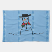 Snowman Theedoek (Horizontaal)