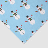 snowman tissuepapier (Detail)