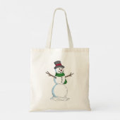 Snowman Tote Bag (Achterkant)