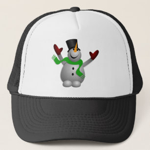 Snowman Trucker Pet
