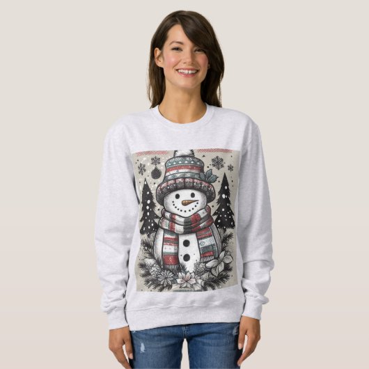 Snowman Trui (Voorkant volledig)