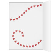 Snowman Valentijnse Kaart (Binnen (Links))