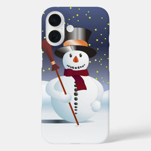 Snowman voor Kerstmis Case-Mate iPhone Case (Achterkant)