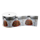 Snowman Wearing an Christmas Ugly Sweater Lint (Spoel)