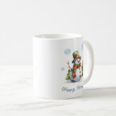 Snowman Winter Mug – Custom Holiday Gift (Devant droit)