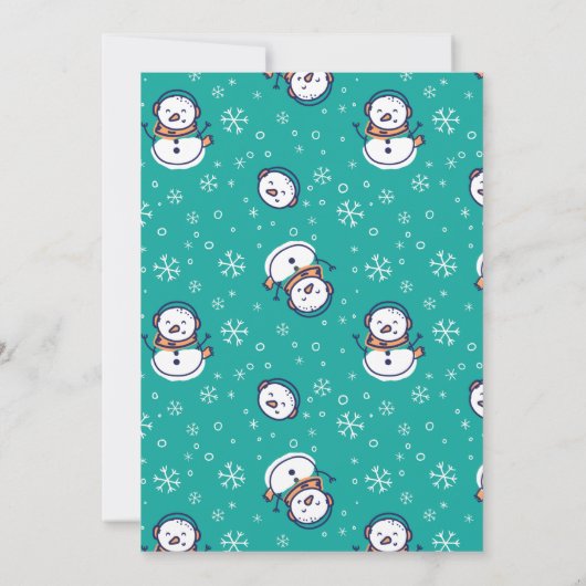 Snowman Winter ONEderland Invitation (Dos)