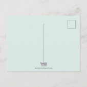 Snowman Winterseizoen — postkaart (Achterkant)