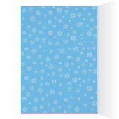 Snowman Wonderland pour la carte de Noël Père (Intérieur (Gauche))