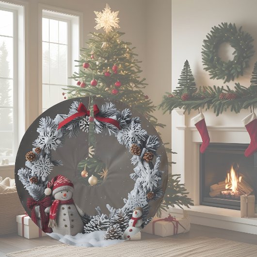 Snowman Wreath Kerstboom Rok