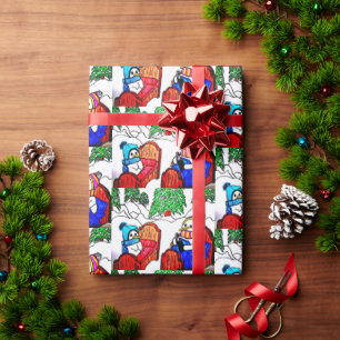SNOWMANS BEDTIME VERHAAL CADEAUPAPIER