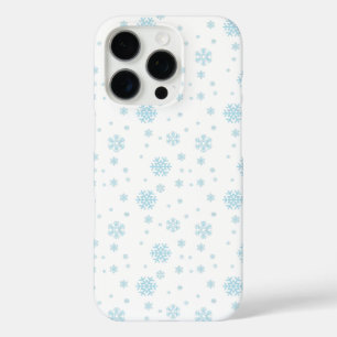Snowmans en Snowflakes naadloos patroon iPhone 16 Pro Hoesje