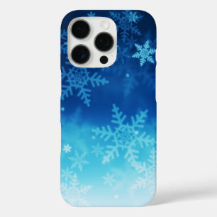 Snowmans en Snowflakes naadloos patroon iPhone 16 Pro Hoesje