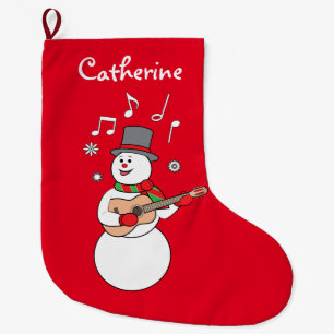 Snowman's kerstcadeau grote kerstsok