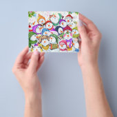 Snowmans kerstcadeautjes flyer (Hand)