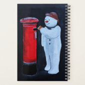 Snowman's Letter to Santa Painting by Alfred Fox (Dos)