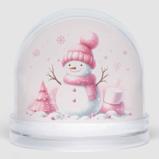 Snowman's Pink Christmas Dream (Avant)