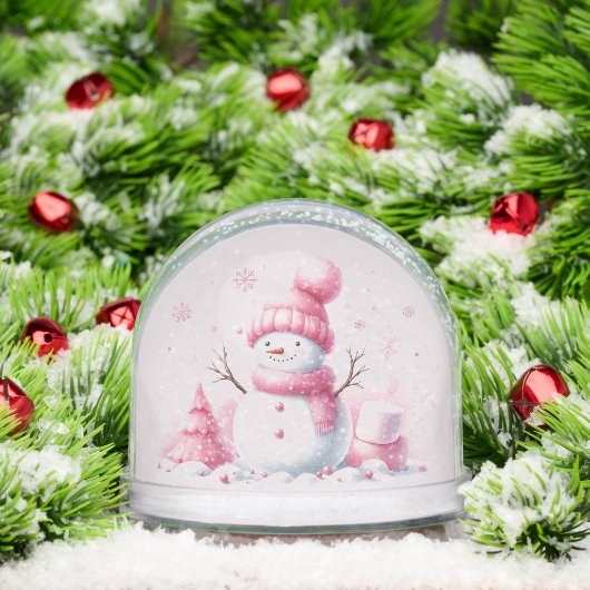 Snowman's Pink Christmas Dream (Noël)