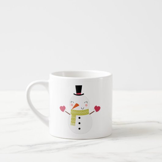 Snowmans Snowflake Children's mok (Links)