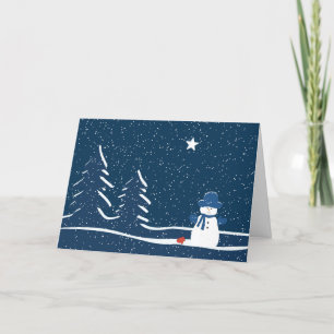 Snowman's vigil kaart