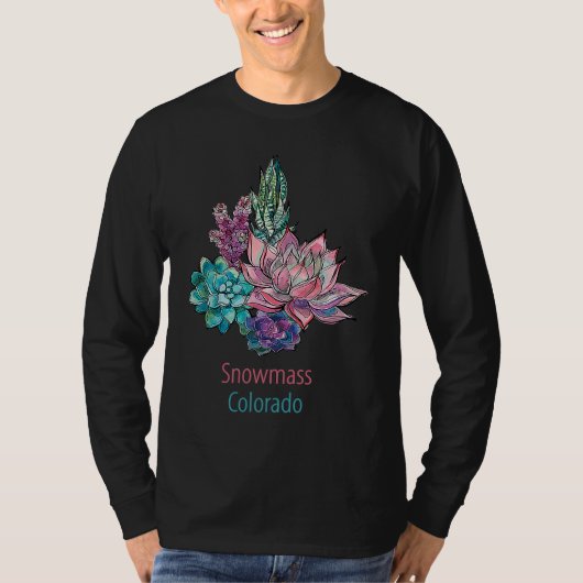 Snowmass Colorado Souvenir T-shirt (Voorkant)