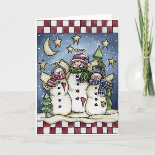 Snowmen - Carte de voeux