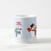 Snowmen Classic Coffee Mok 11 oz (Center)