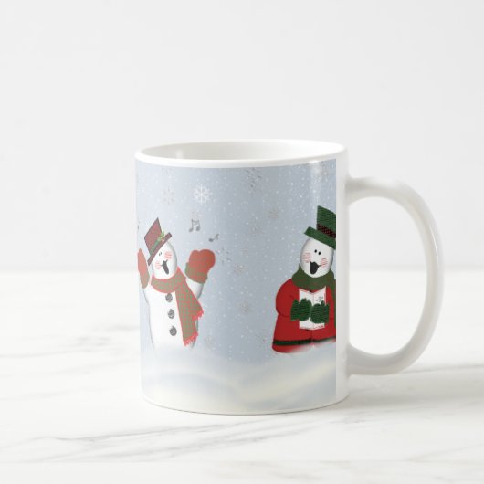 Snowmen Classic Coffee Mok 11 oz (Rechts)