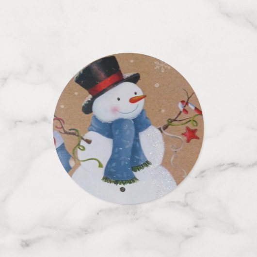 Snowmen Confetti (Kleine voorkant)
