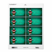  Snowmen: Drummer Etiket (Full Sheet)