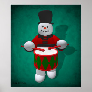  Snowmen: Drummer Poster