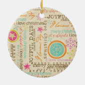 Snowmen en Typografie Ornament Keepomwille (Achterkant)