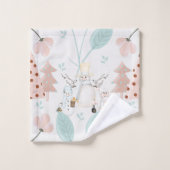 Snowmen et Trees (Gant de toilette)
