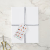 Snowmen Faces Gift Labels Cadeaulabel (Met Touw)