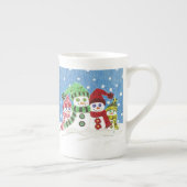Snowmen familie Bone China mok (Rechts)