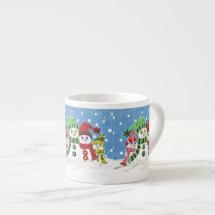Snowmen famille Espresso tasse