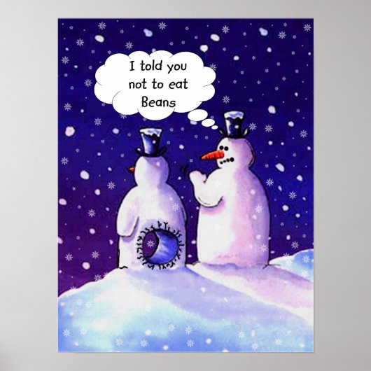 Snowmen Humor Poster (Voorkant)