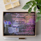 Snowmen in een kerstlicht Wonderland Tissuepapier (Geschenk)